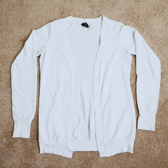 ⚡Free⚡ Rue21 white cardigan - Picture 1 of 9